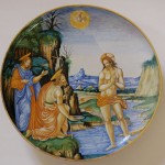 Il Battesimo di Cristo - Fontana Urbino XVI