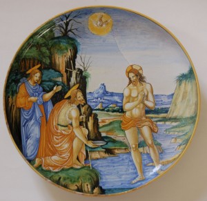 Il Battesimo di Cristo - Fontana Urbino XVI