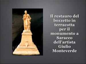 Bozzetto Saracco di Giulio Monteverde
